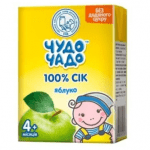 Chudo-Chado green apple juice for children from 4 months 200ml - image-0